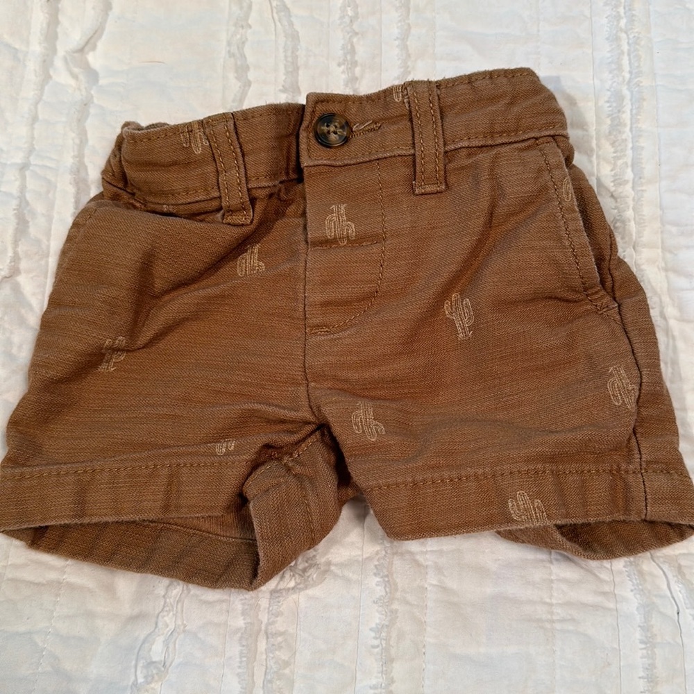 Carters, cactus khaki shorts